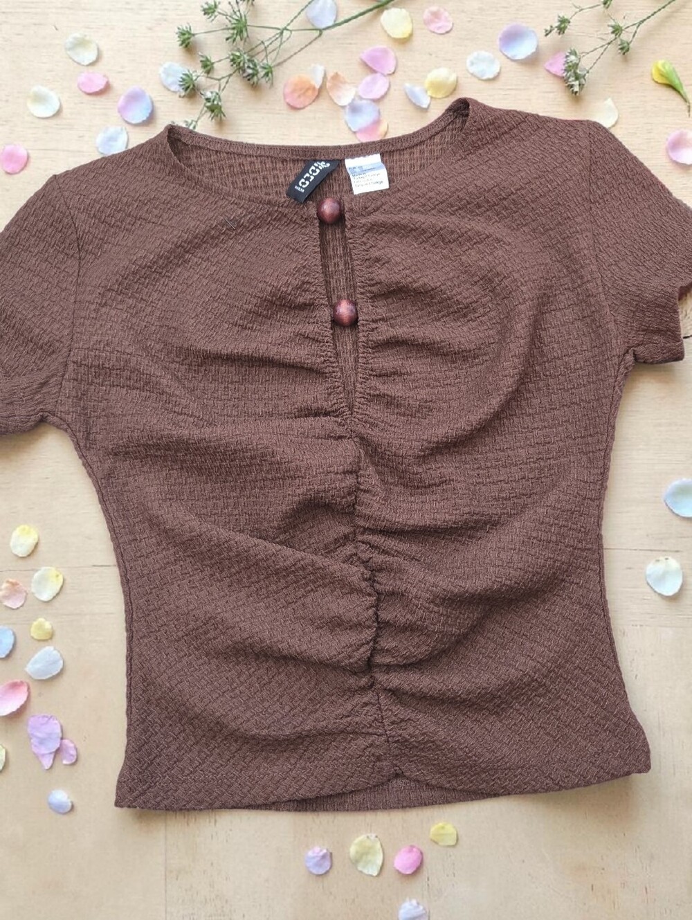 *1619 Divided never used top Women size XS